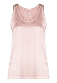 Majestic Filatures satin-finish sleeveless tank top - Rosa