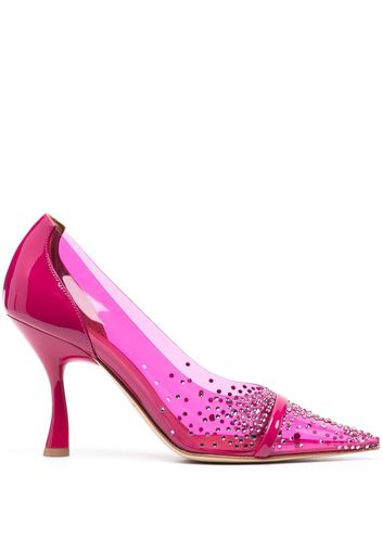 Malone Souliers Joan 90mm pointed pumps - Rosa