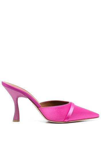 Malone Souliers 95mm sculpted heeled mules - Rosa