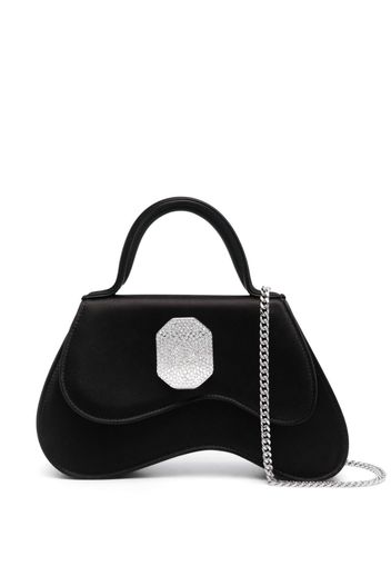 Malone Souliers Divine satin-finish tote bag - Schwarz