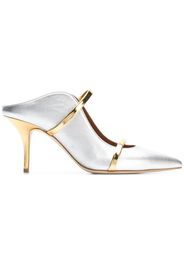 Malone Souliers 'Maureen' Mules - Metallisch