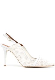 Malone Souliers Marion 85mm lace pumps - Weiß