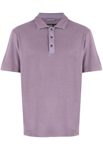 Man On The Boon. terry-cloth polo shirt - Violett