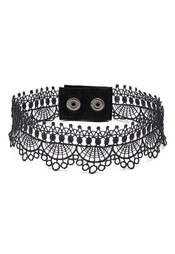 Manokhi Klassischer Choker - Schwarz