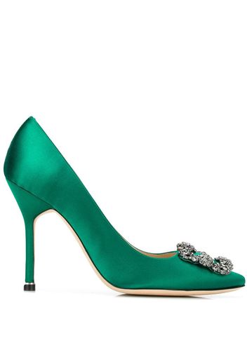 Manolo Blahnik 'Hangisi' Pumps - Grün