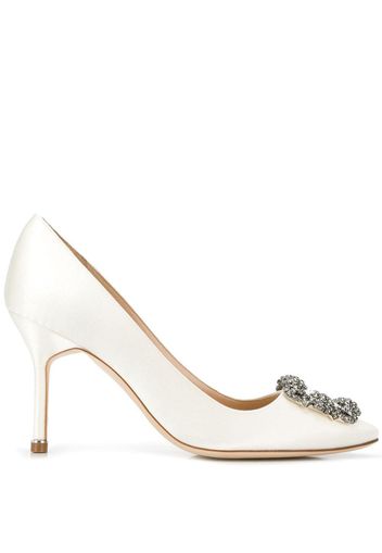 Manolo Blahnik 'Hangisi' Pumps - Nude