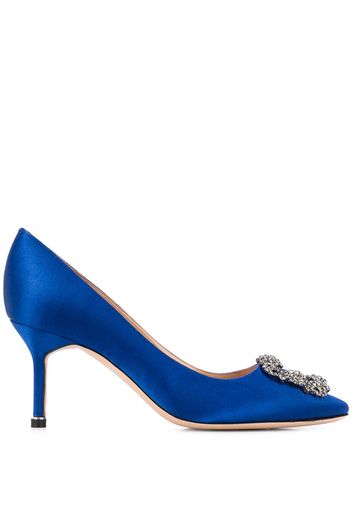 Manolo Blahnik 'Hangisi' Pumps - Blau