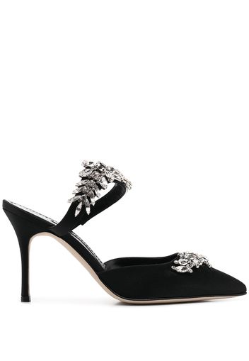 Manolo Blahnik 'Lurum' Pumps, 90mm - Schwarz