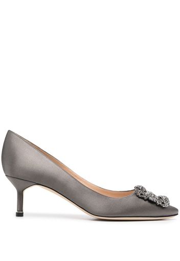 Manolo Blahnik Hangisi Pumps - Grau