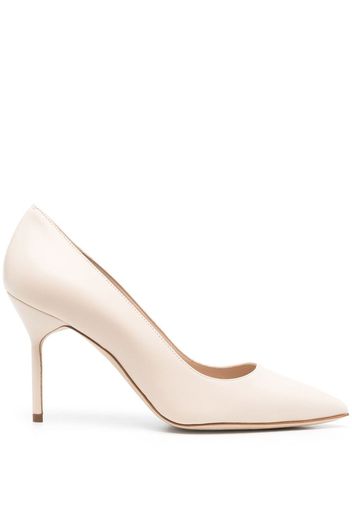 Manolo Blahnik Tora Pumps 90mm - Nude