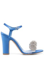 Manolo Blahnik Ostria 90mm star-embellished sandals - Blau