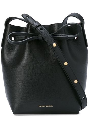 Mansur Gavriel Mini Beuteltasche - Schwarz