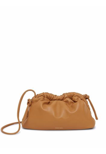 Mansur Gavriel Mini Cloud Clutch - Braun