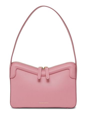 Mansur Gavriel M-frame leather shoulder bag - Rosa