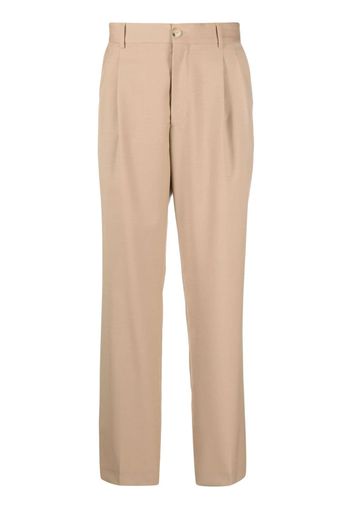 Manuel Ritz straight-leg chino trousers - Braun