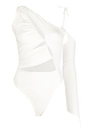 MANURI Guily 2.3 asymmetric bodysuit - Weiß