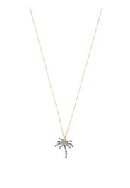 MAOR 18kt yellow gold Paradisa sapphire pendant necklace