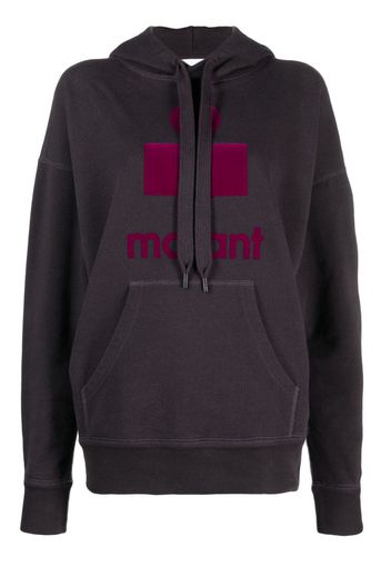 MARANT ÉTOILE Mansell Hoodie mit Logo-Print - Grau