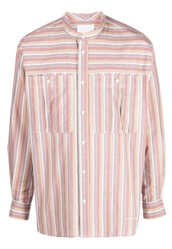 MARANT striped cotton shirt - Rosa