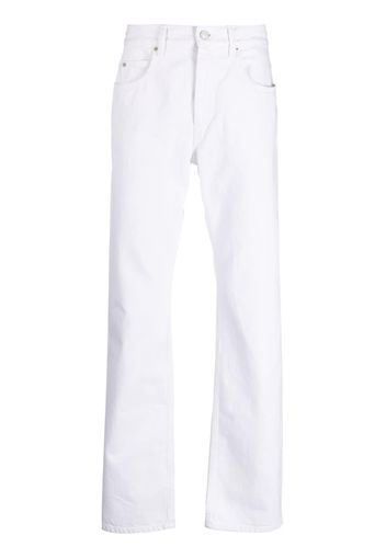 MARANT straight-leg cotton jeans - Weiß