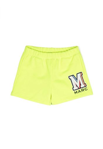 Marc Jacobs Kids logo-print elasticated-waist shorts - Gelb