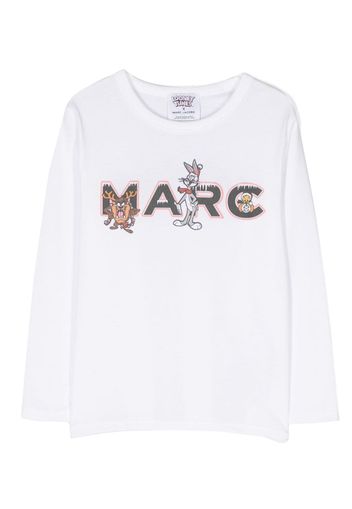 Marc Jacobs Kids x Looney Tunes Langarmshirt - Weiß