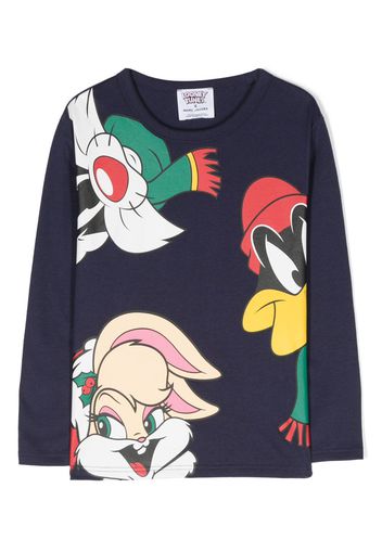 Marc Jacobs Kids x Looney Tunes Langarmshirt - Blau