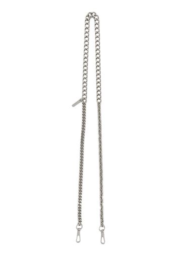 Marc Jacobs Schulterriemen mit Kette - Silber