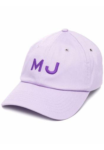 Marc Jacobs embroidered logo baseball cap - Violett