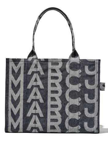 Marc Jacobs Großer The Monogram Shopper - Blau