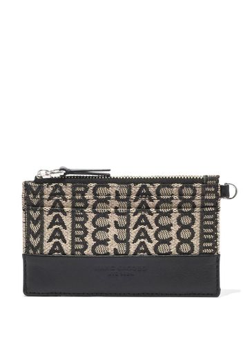 Marc Jacobs The Monogram Portemonnaie - Schwarz