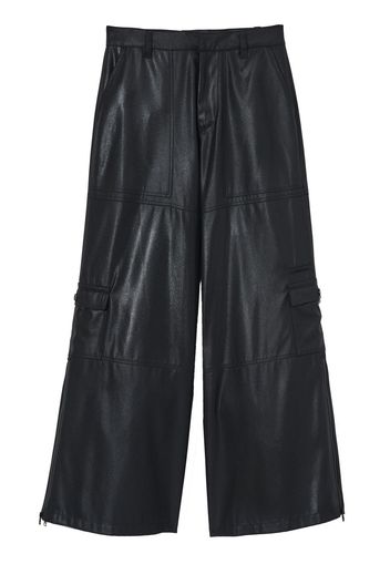 Marc Jacobs wide-leg cargo trousers - Schwarz