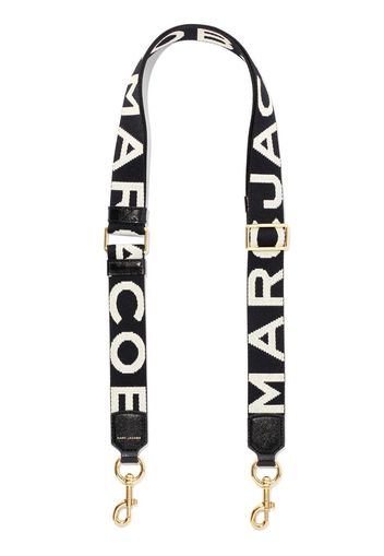 Marc Jacobs Schulterriemen mit Logo-Print - Schwarz