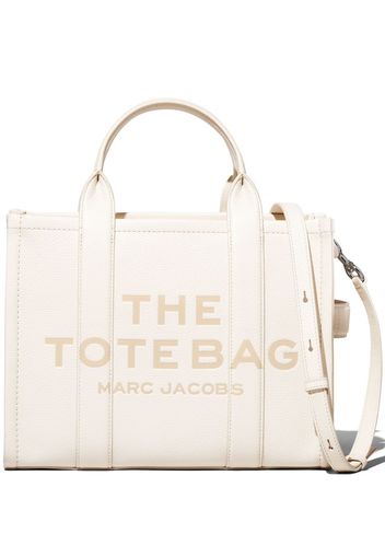 Marc Jacobs The Leather Medium Tote Bag - Weiß