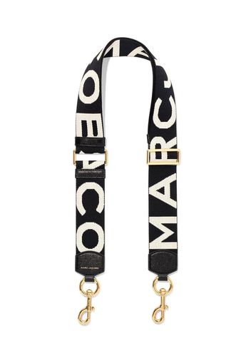 Marc Jacobs logo-print bag strap - Schwarz