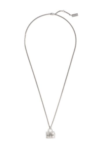 Marc Jacobs The Tote Bag necklace - Silber