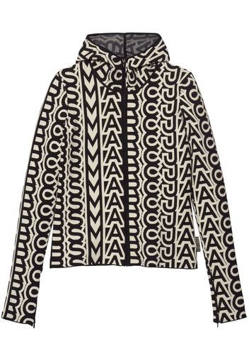 Marc Jacobs Kapuzenjacke mit Monogrammmuster - 004