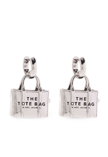 Marc Jacobs The Tote Bag earrings - Silber