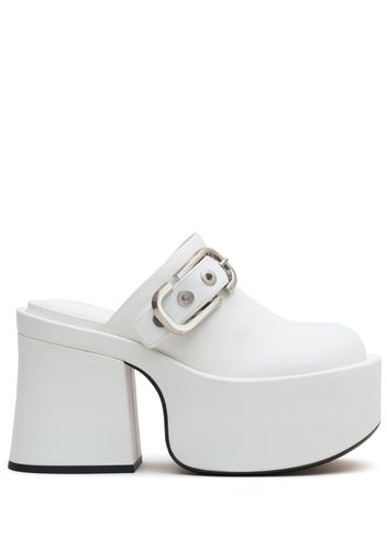 Marc Jacobs The J Marc leather clogs - Weiß