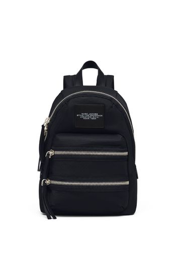 Marc Jacobs The Biker logo-patch backpack - Schwarz