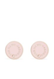 Marc Jacobs The Medallion Ohrstecker - Rosa