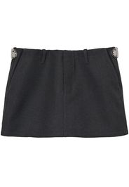 Marc Jacobs push-lock mini-skirt - Schwarz