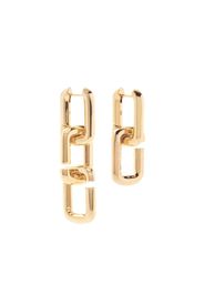 Marc Jacobs The J Marc chain-link earrings - Gold