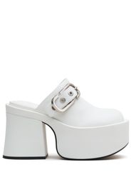 Marc Jacobs The J Marc leather clogs - Weiß