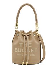 Marc Jacobs The Bucket leather bag - Braun