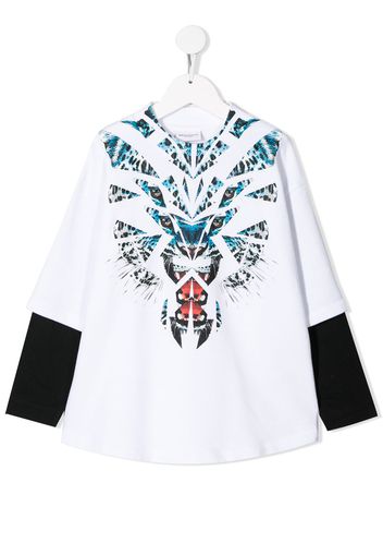 Marcelo Burlon County Of Milan Kids 'Tiger' T-Shirt - Weiß