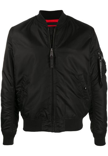 Marcelo Burlon County of Milan Bomberjacke mit grafischem Print - Schwarz