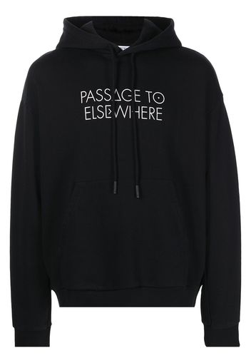 Marcelo Burlon County of Milan Satellite Kapuzenpullover - Schwarz