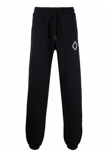 Marcelo Burlon County of Milan Tempera Cross track pants - Schwarz