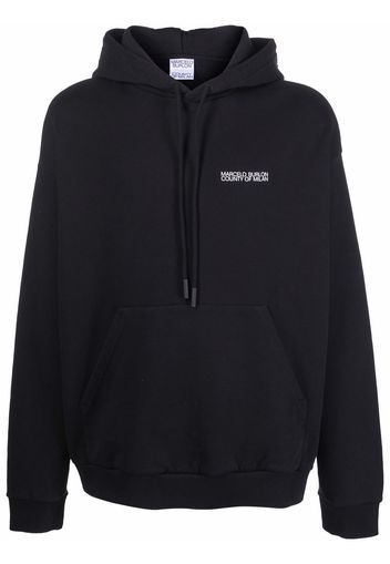 Marcelo Burlon County of Milan Cross-motif hoodie - Schwarz